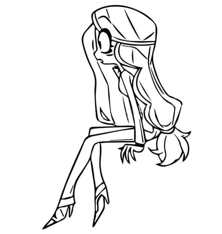 Hazbin Hotel (11) Boyama Sayfası