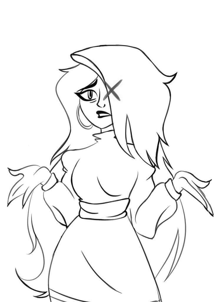 Hazbin Hotel (5) Boyama Sayfası