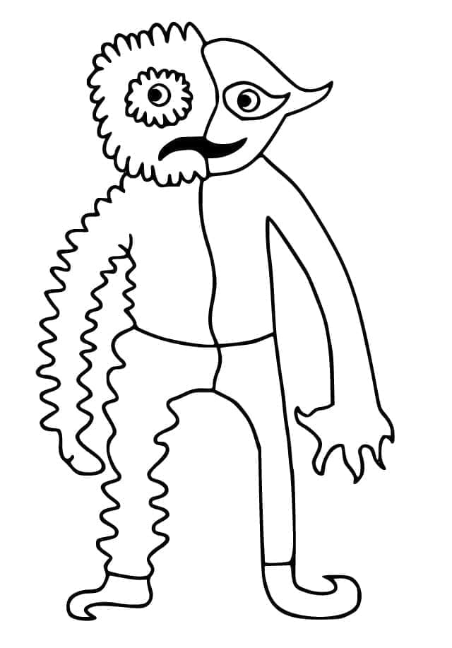 Jester Garten of Banban Boyama Sayfası