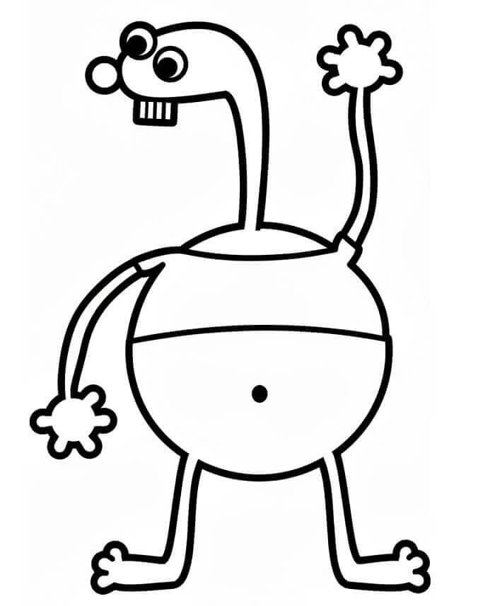 Muhteşem Garten of Banban Boyama Sayfası