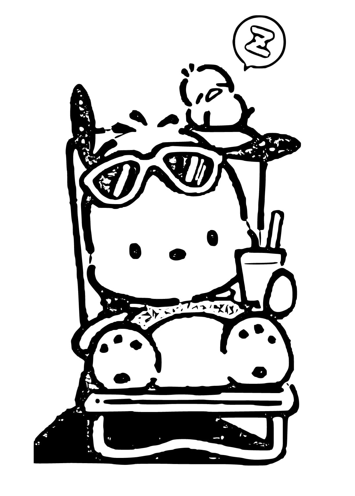 Pochacco (1) Boyama Sayfası