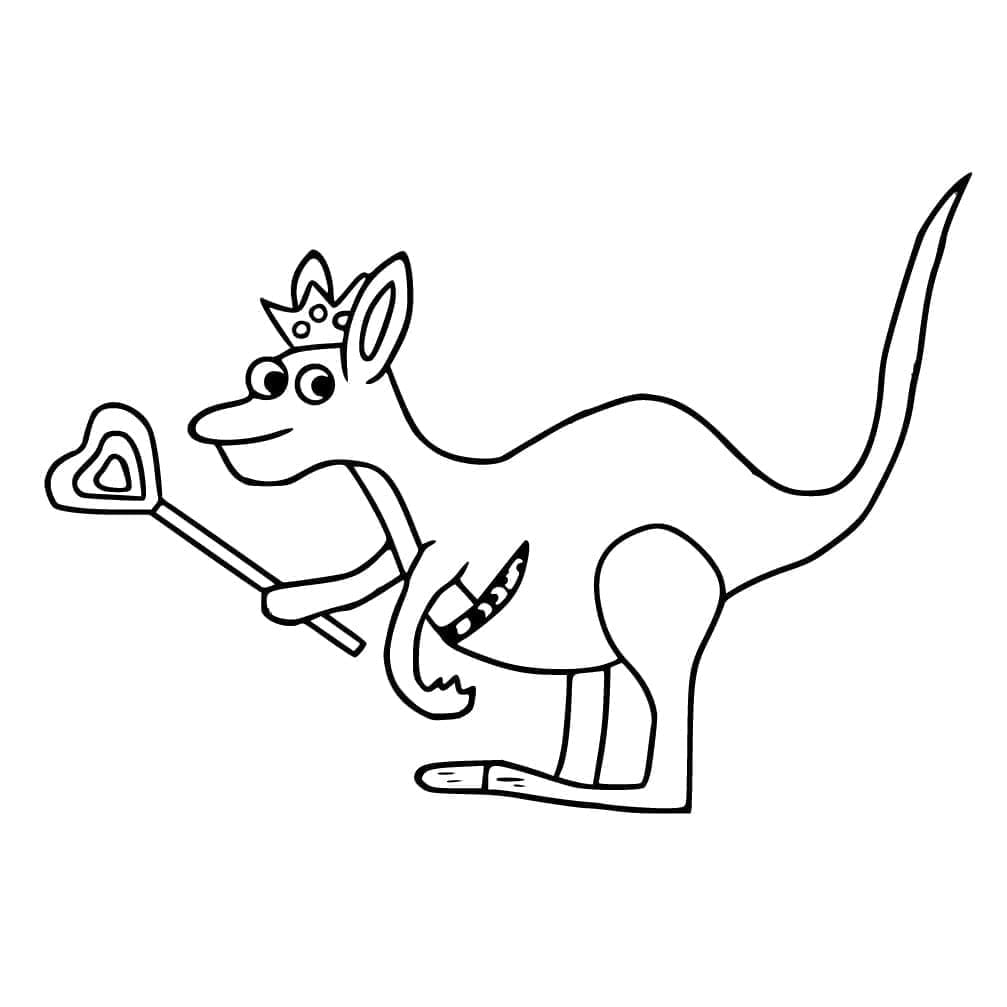 Queen Bouncelia Garten of Banban Boyama Sayfası