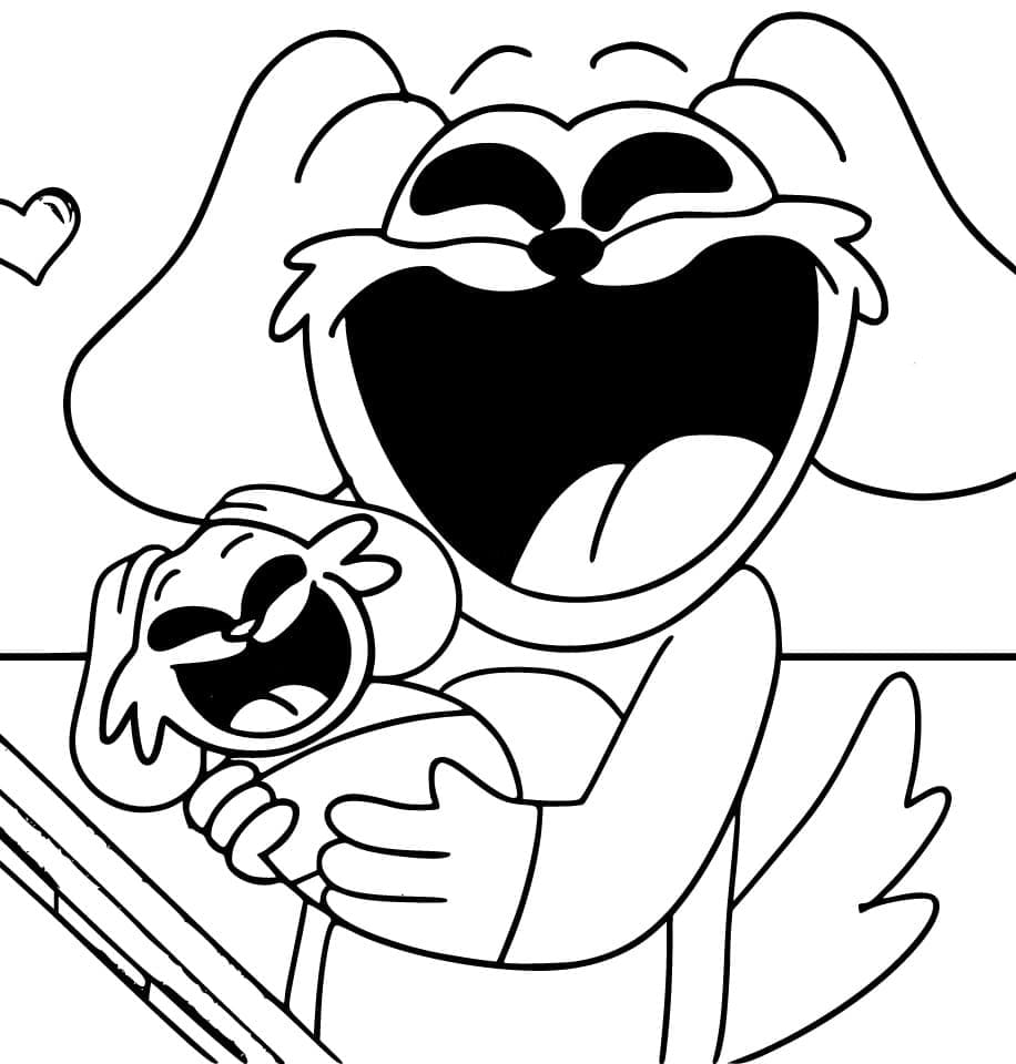 Smiling Critters Dogday Boyama Sayfası