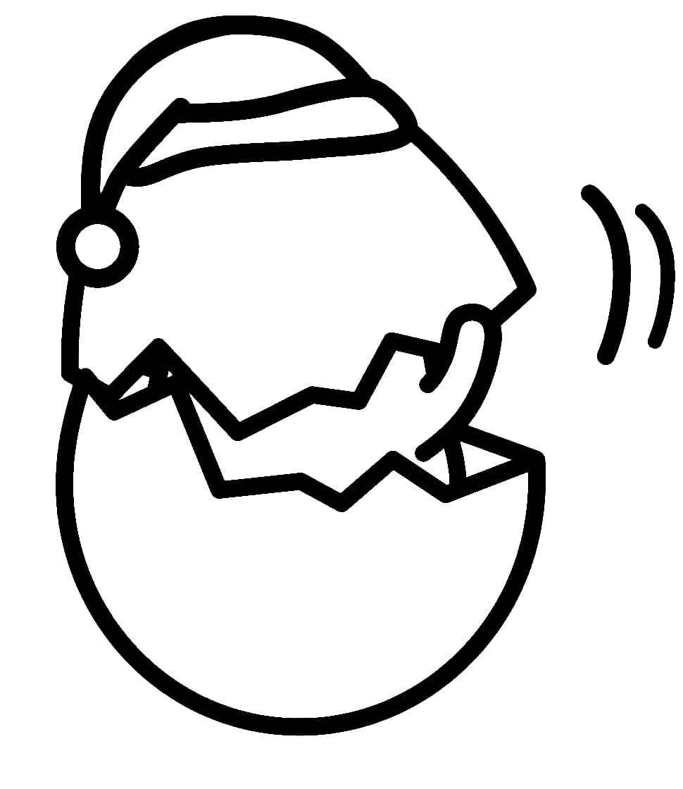 Yazdırılabilir Gudetama Resmi Boyama Sayfası