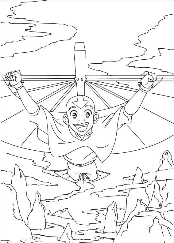 Avatar Son Havabükücü (10) Boyama Sayfası