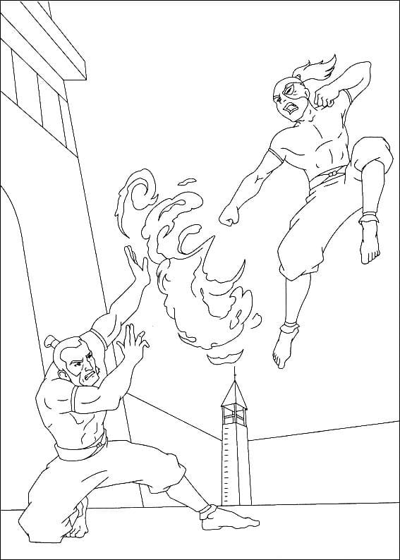 Avatar Son Havabükücü (19) Boyama Sayfası