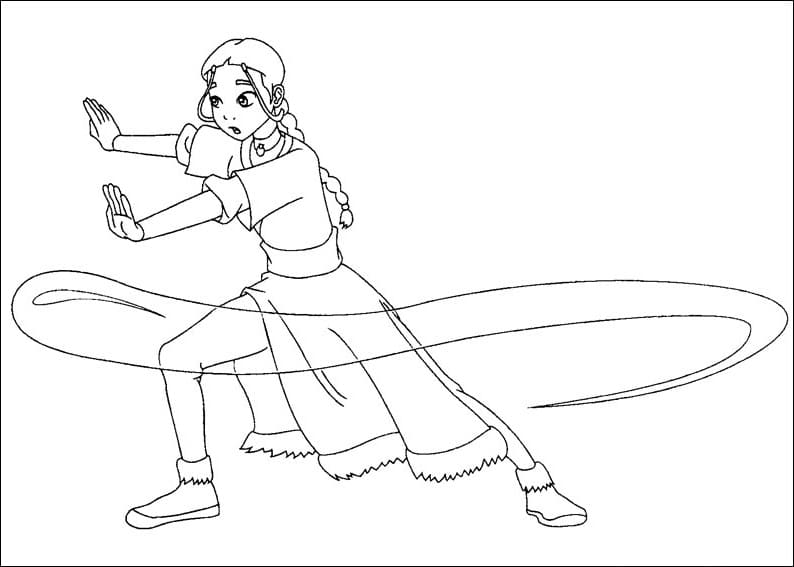 Avatar Son Havabükücü (28) Boyama Sayfası