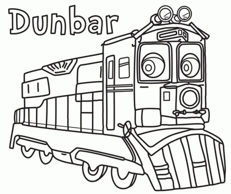 Chuggington Bedava Boyama Sayfası