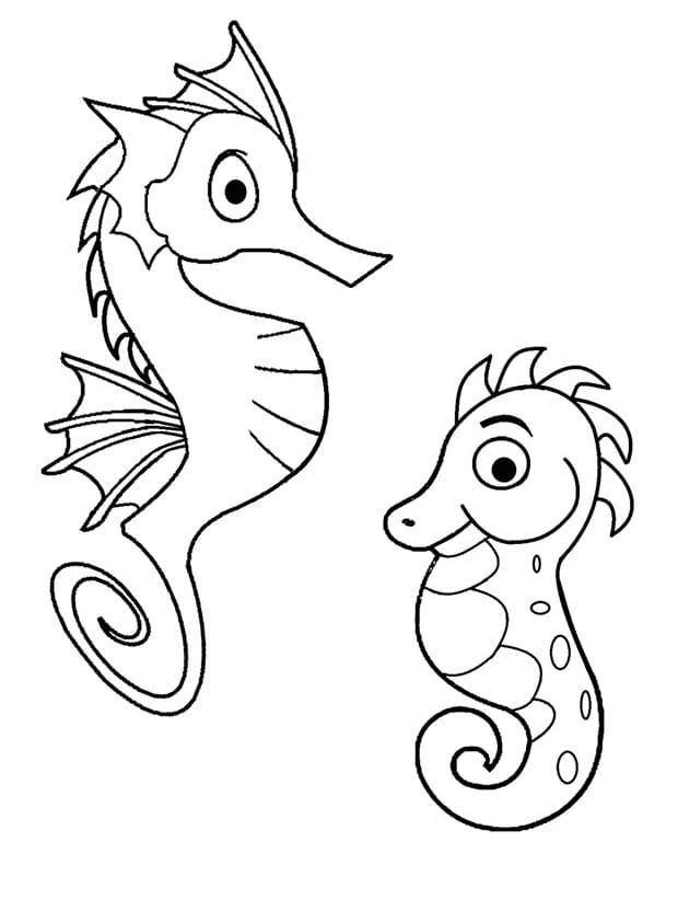 Denizatı Yazdır Boyama Sayfası