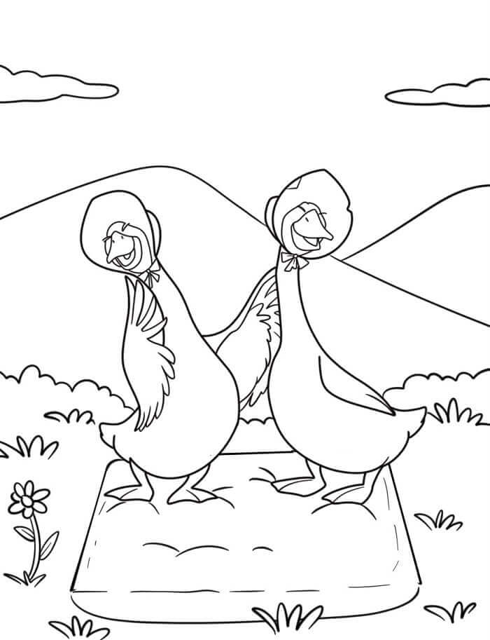 Disney Aristokediler Boyama Sayfası