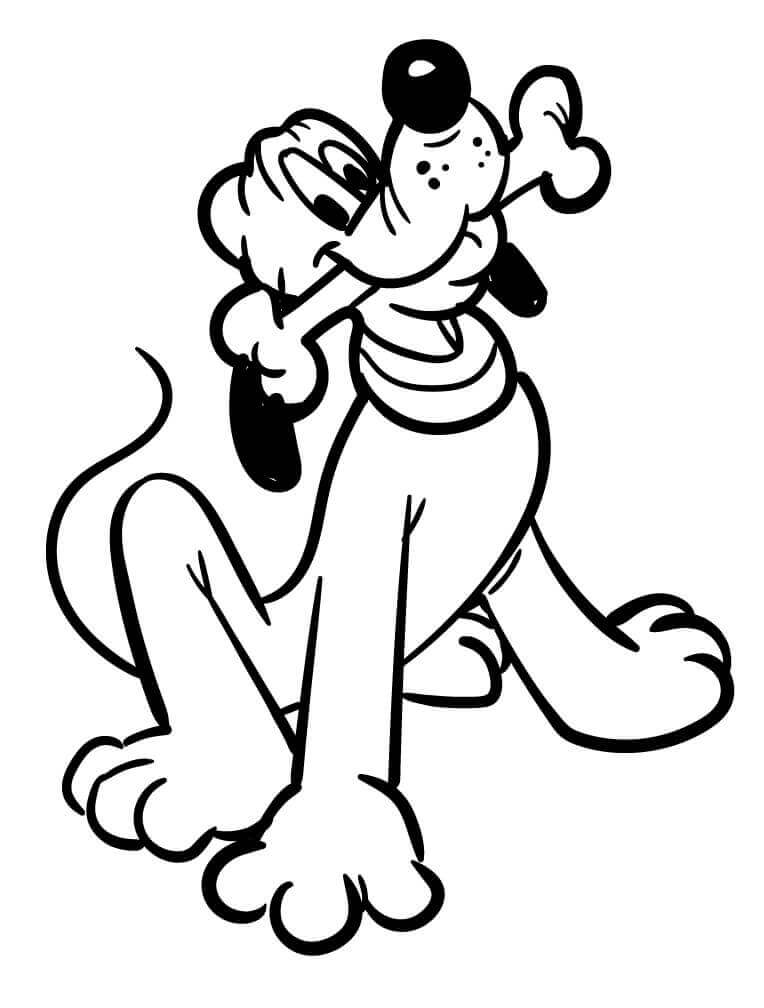 Disney Pluto Boyama Sayfası