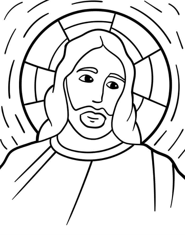 İsa (1) Boyama Sayfası