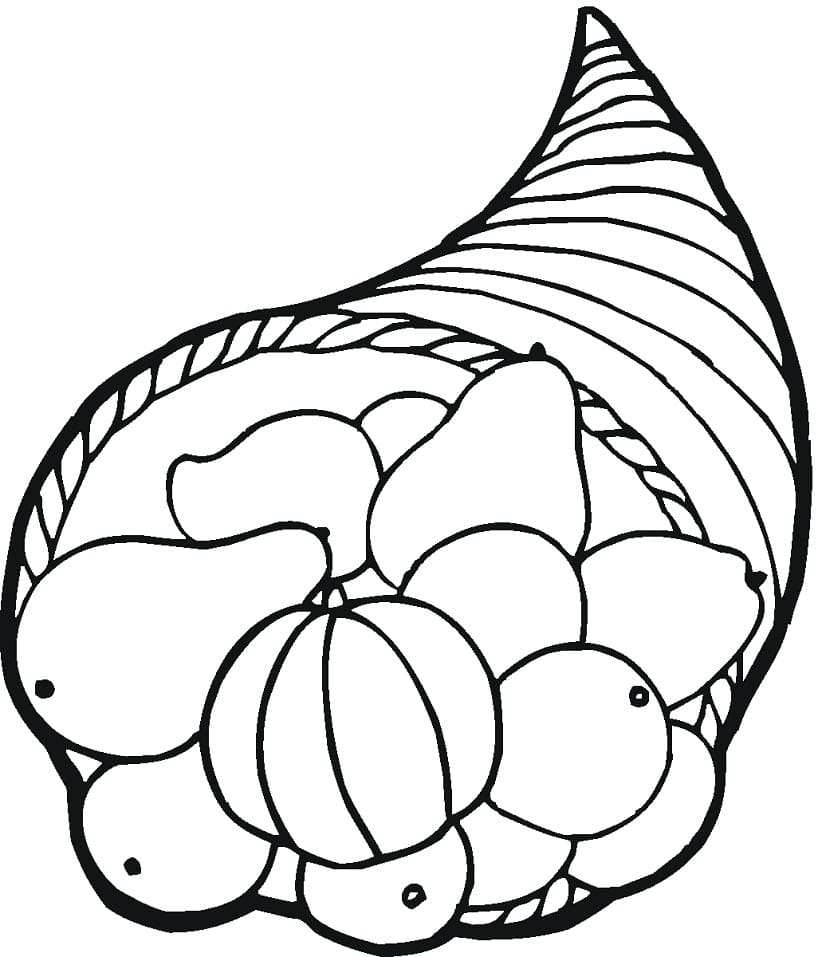 Şükran Günü (1) Boyama Sayfası