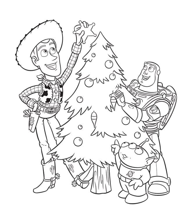 Toy Story Disney Noel Boyama Sayfası