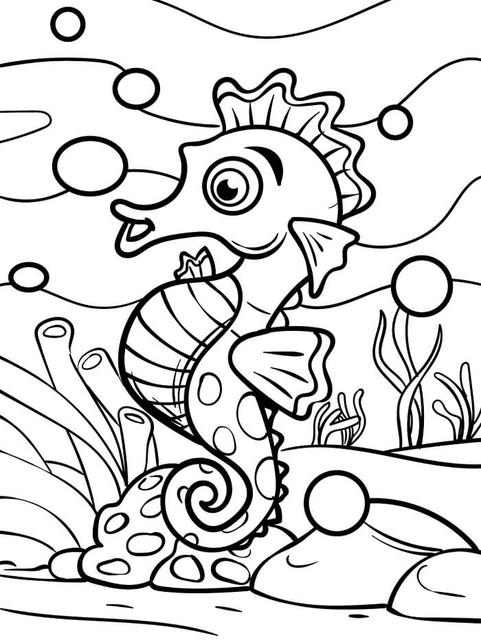 Ücretsiz Denizatı Yazdır Boyama Sayfası