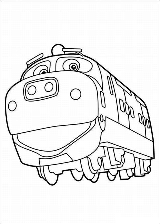 Yazdır Chuggington Boyama Sayfası