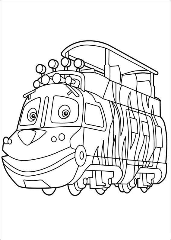 Yazdırılabilir Chuggington Çocuklar İçin Boyama Sayfası