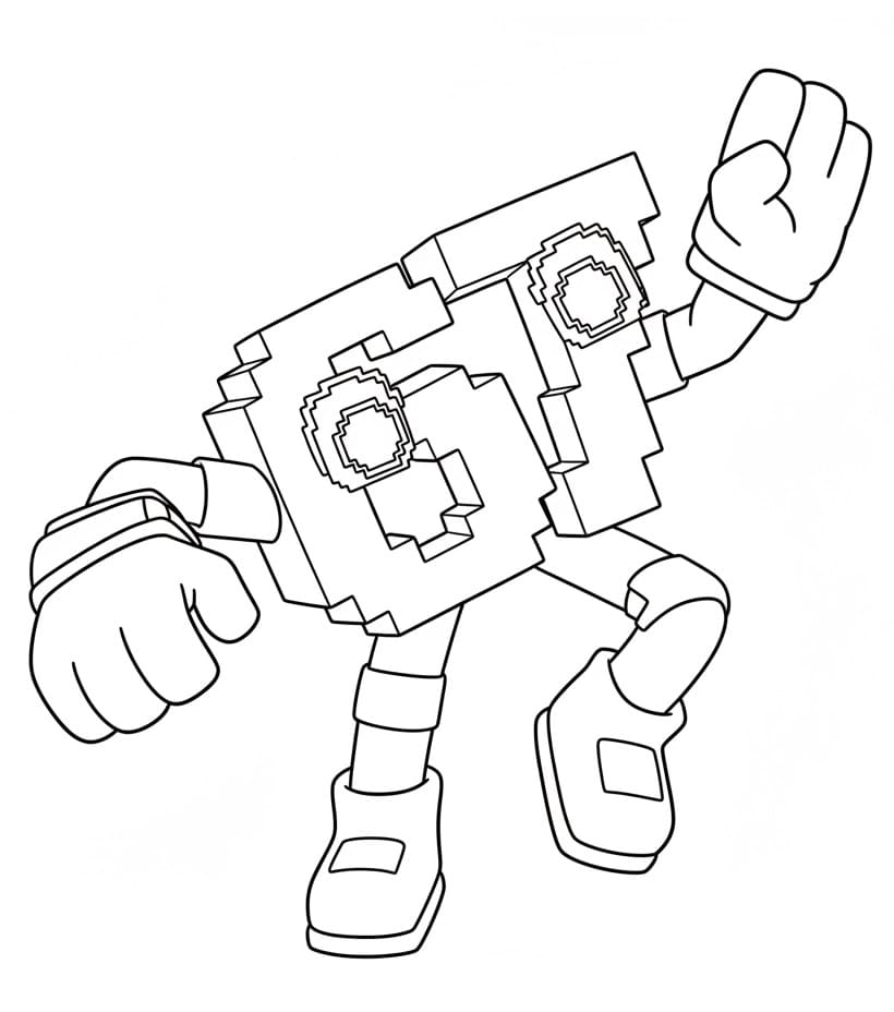 67 Brainrot ücretsiz yazdırılabilir Boyama Sayfası