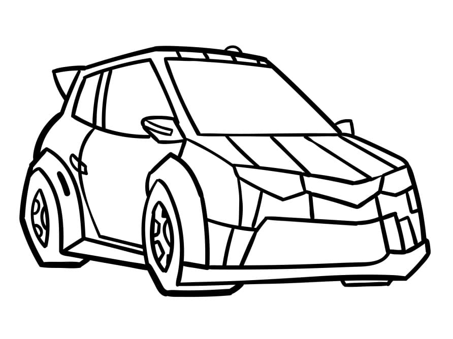 Bumblebee Transformers Boyama Sayfası