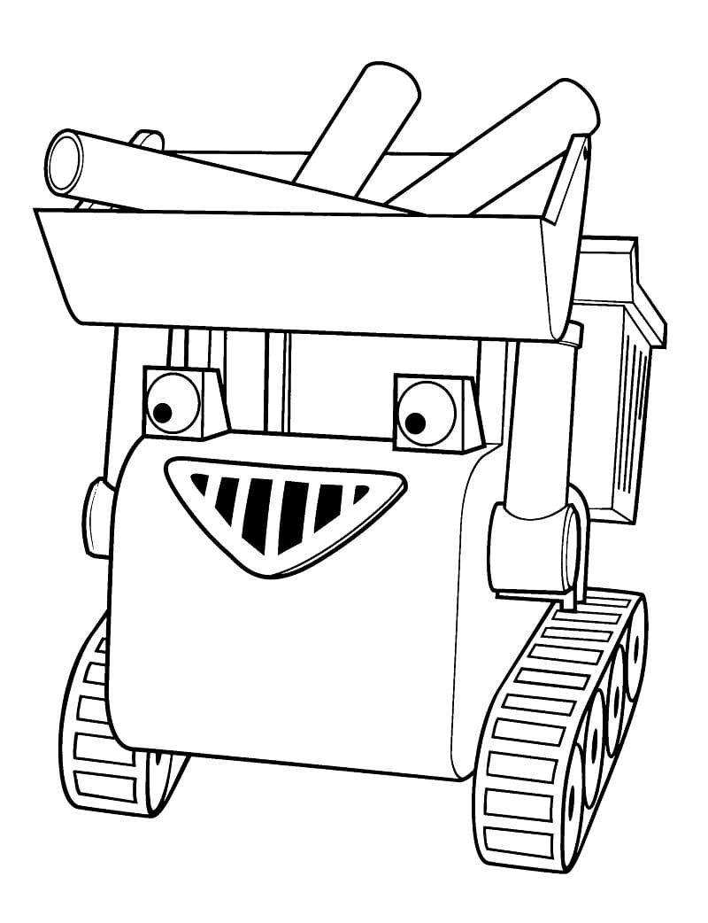 Çocuk Usta Bob Yazdırılabilir Boyama Sayfası