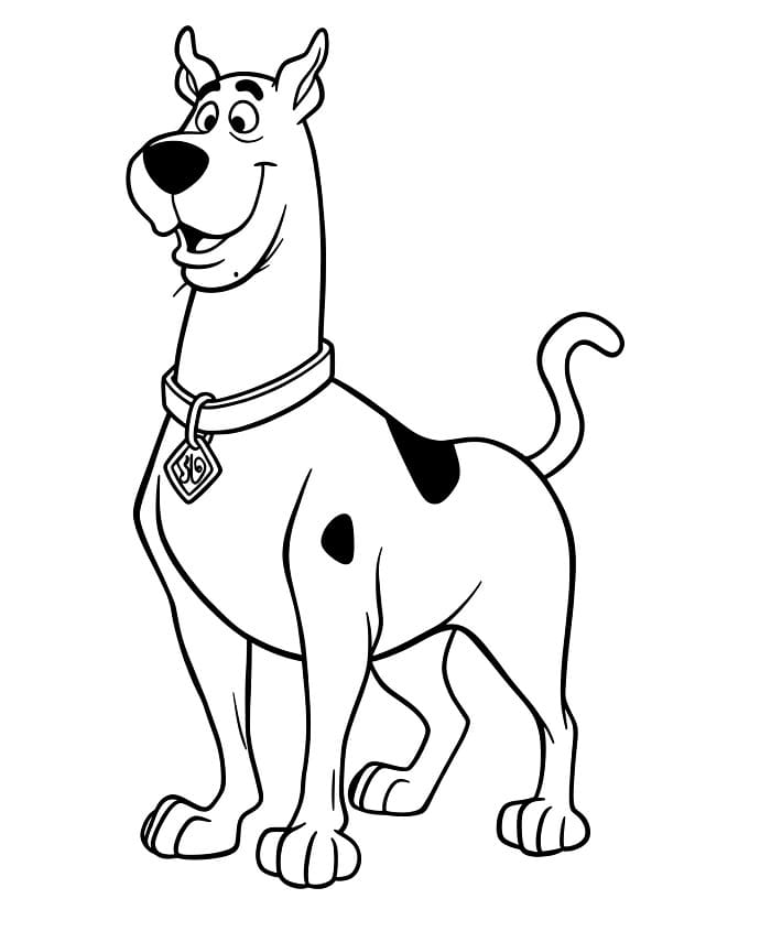 Scooby Doo Boyama Sayfaları