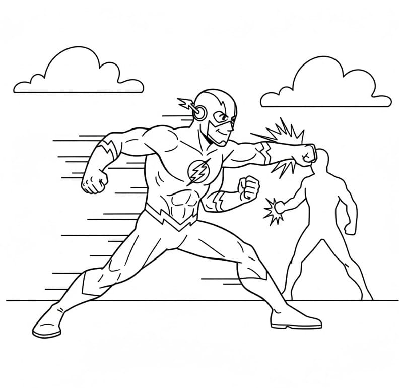 Flash 2 Boyama Sayfası