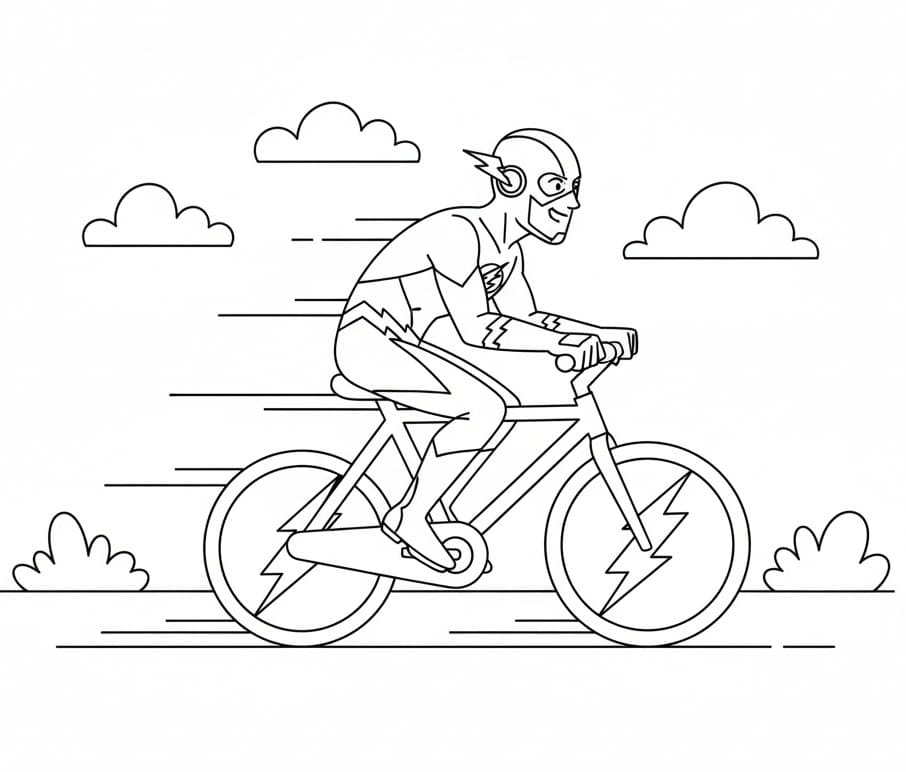 Flash 3 Boyama Sayfası