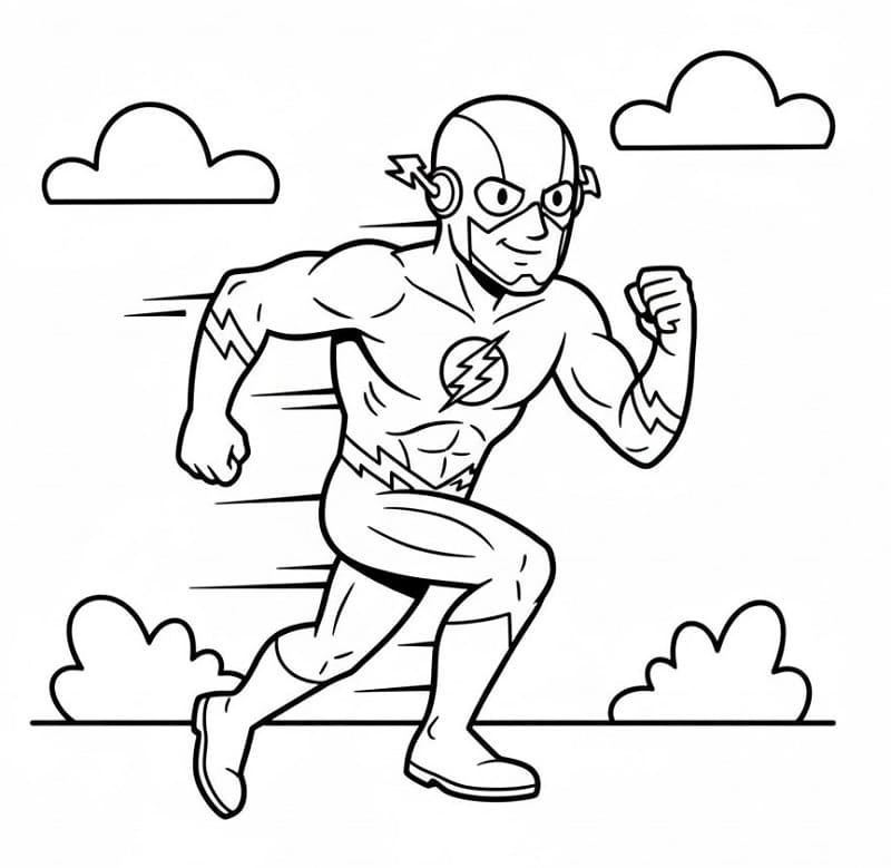 Flash 4 Boyama Sayfası