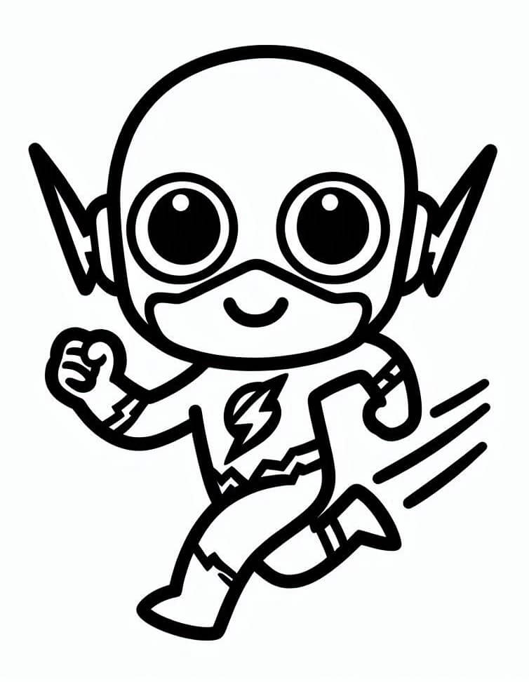 Flash (5) Boyama Sayfası