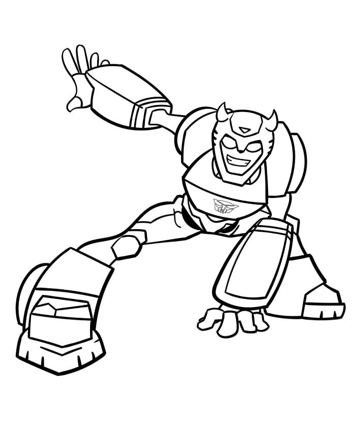 Harika Bumblebee Boyama Sayfası