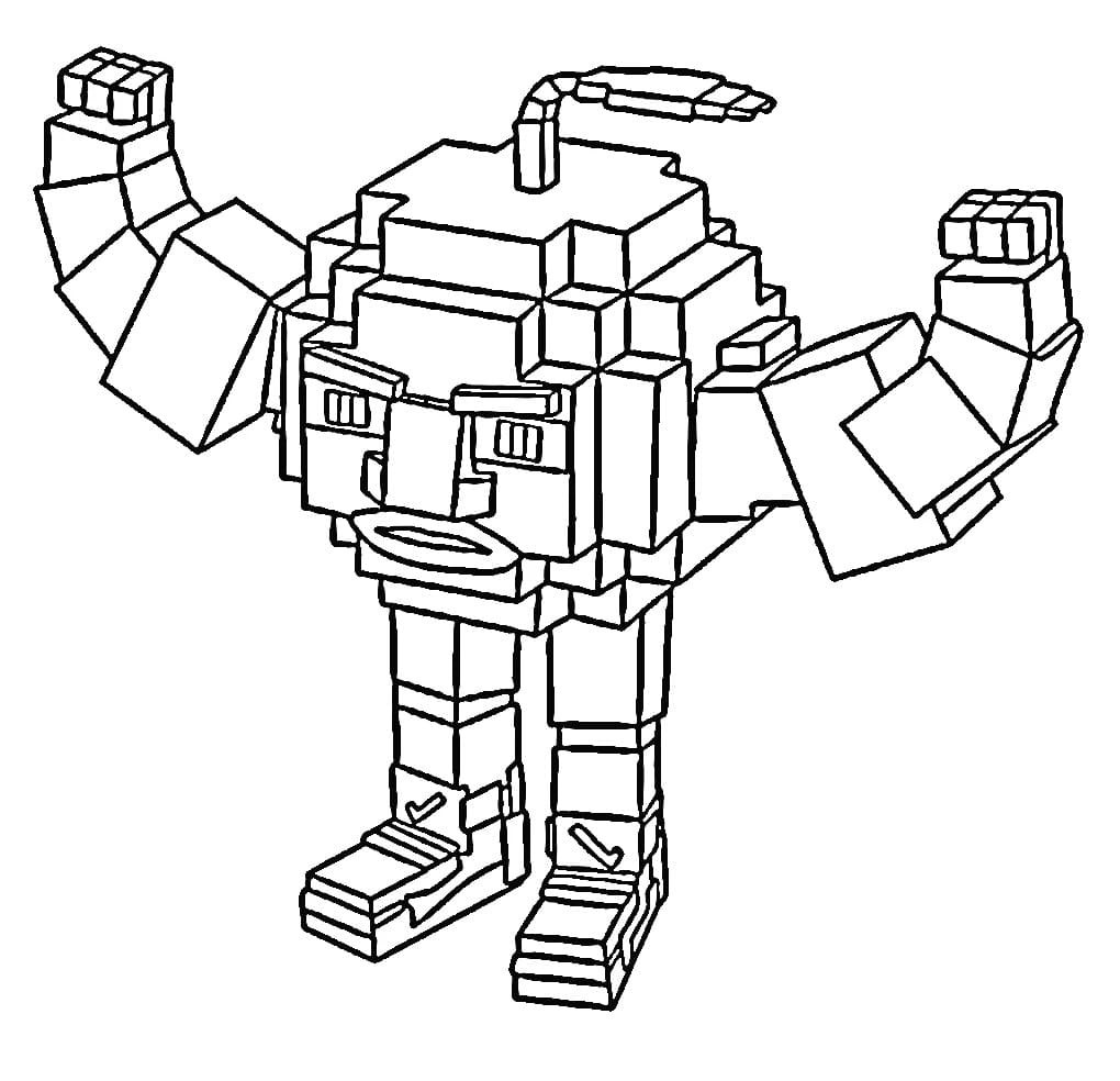 Steal a Brainrot Odin Din Din Dun Boyama Sayfası