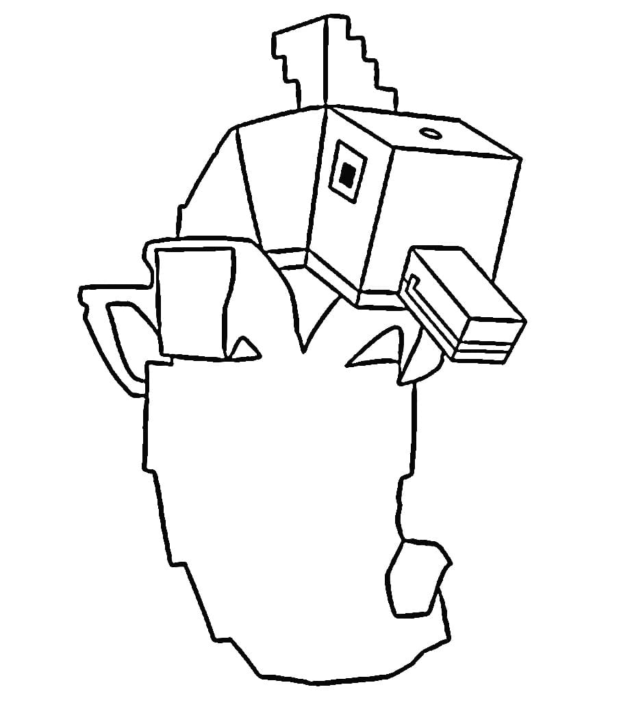 Steal a Brainrot’tan Bananita Dolphinita Boyama Sayfası