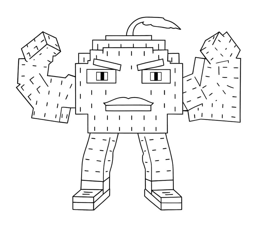 Steal a Brainrot’tan Odin Din Din Dun Boyama Sayfası