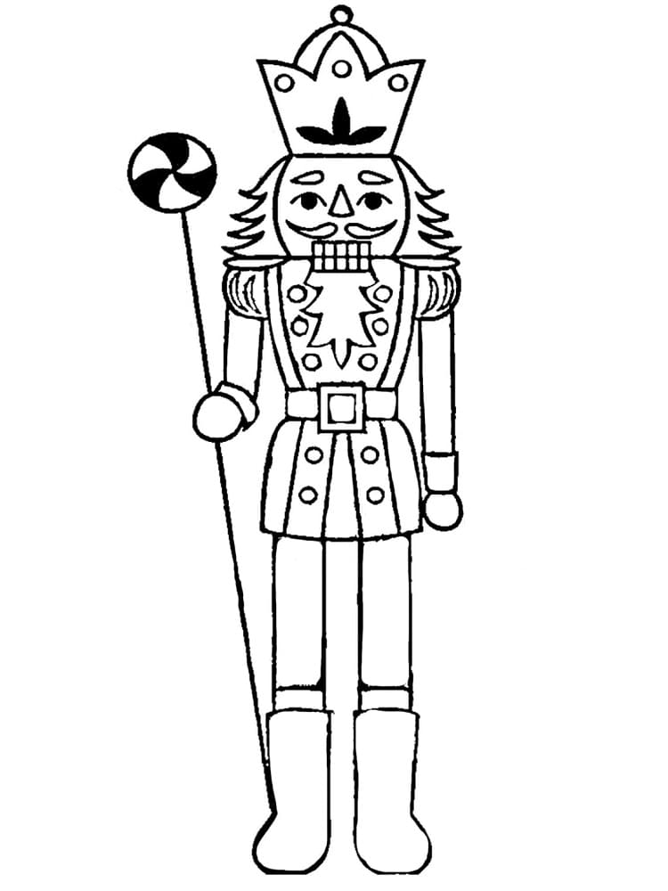 Ücretsiz Fındıkkıran Yazdırılabilir Boyama Sayfası