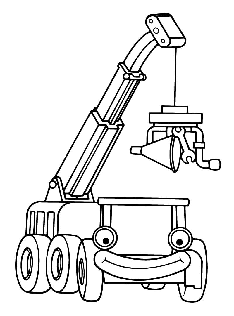 Usta Bob Stampabile Boyama Sayfası