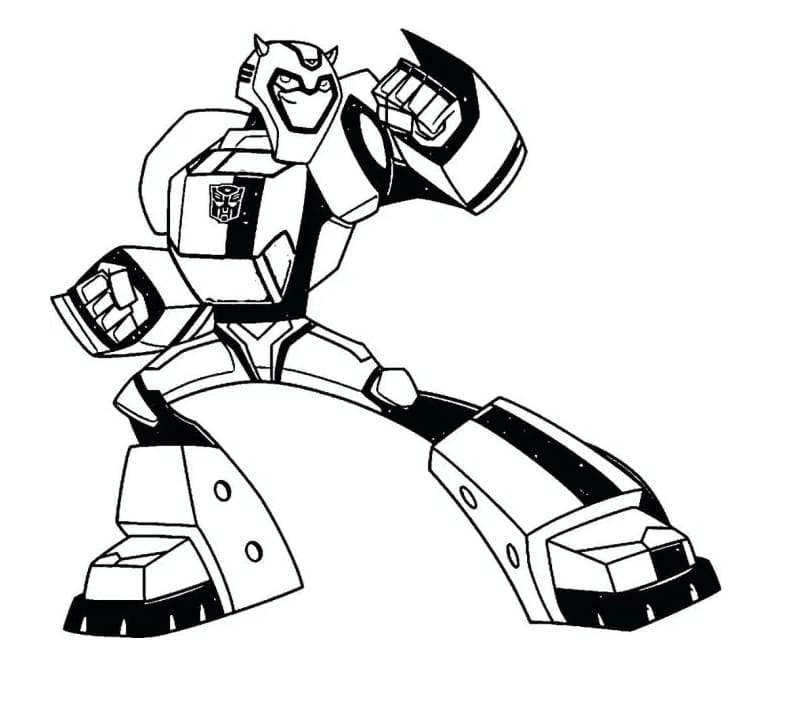 Yazdırılabilir Bumblebee Resim Boyama Sayfası