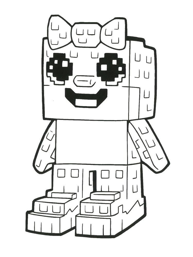 Yazdırılabilir Steal a Brainrot Boyama Sayfası