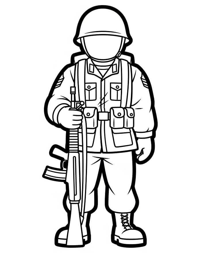 Asker (2) Boyama Sayfası