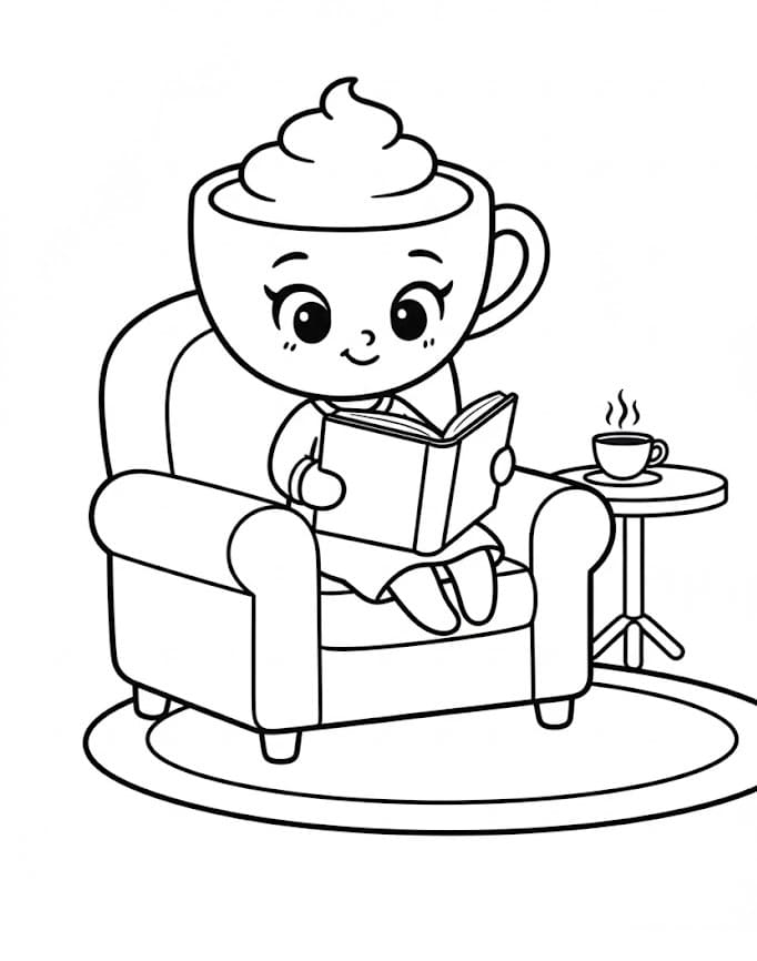 Ballerina Cappuccina 2 Yaş Çocuklar İçin Boyama Sayfası