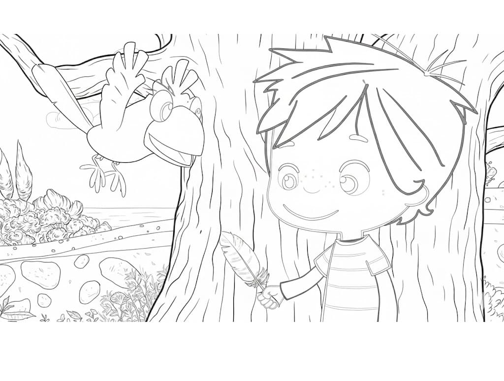 Bedava Ege ile Gaga Yazdırılabilir Boyama Sayfası