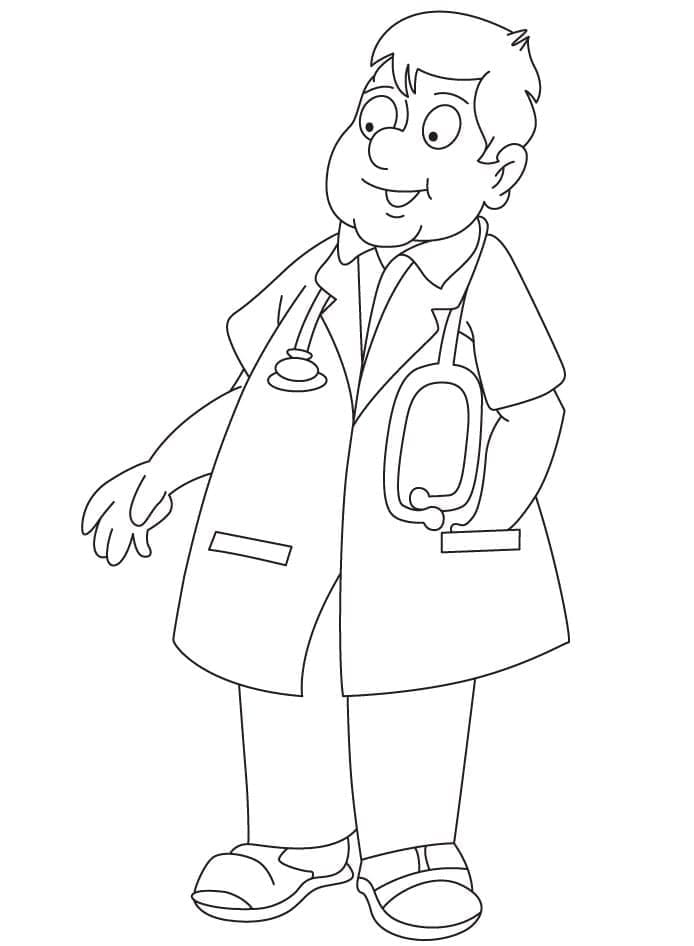 Doktor (2) Boyama Sayfası