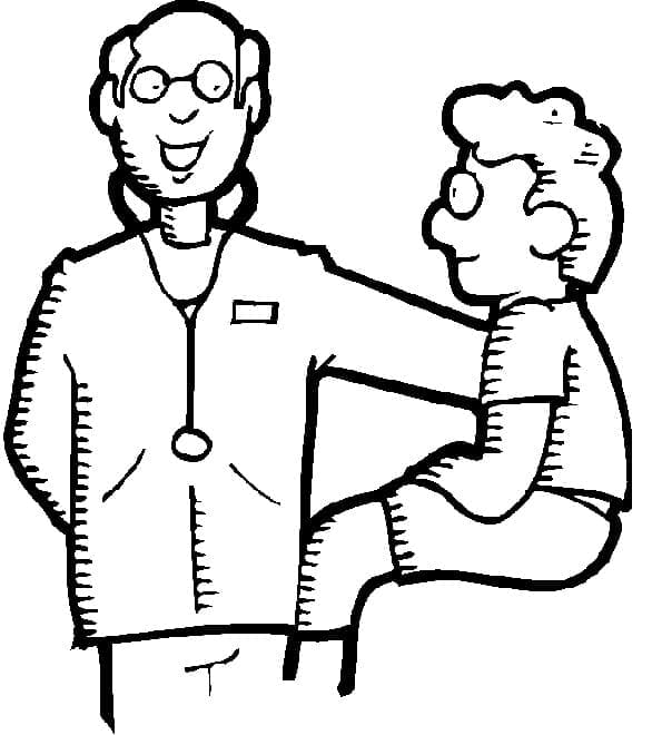 Doktor (7) Boyama Sayfası