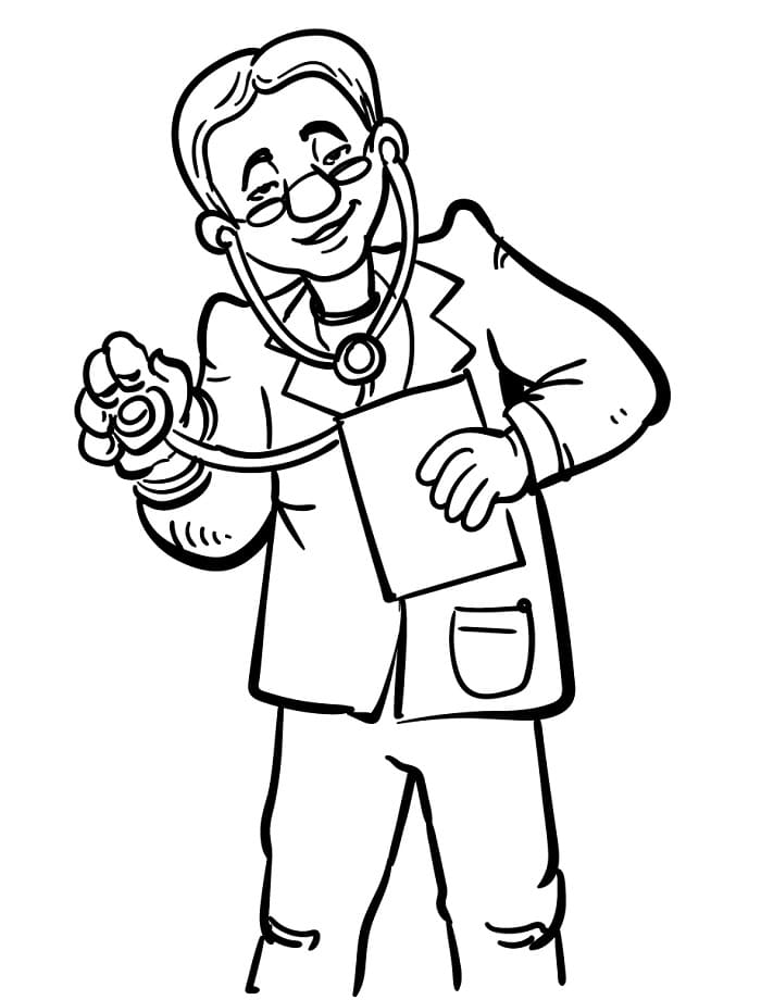 Doktor Bedava Boyama Sayfası