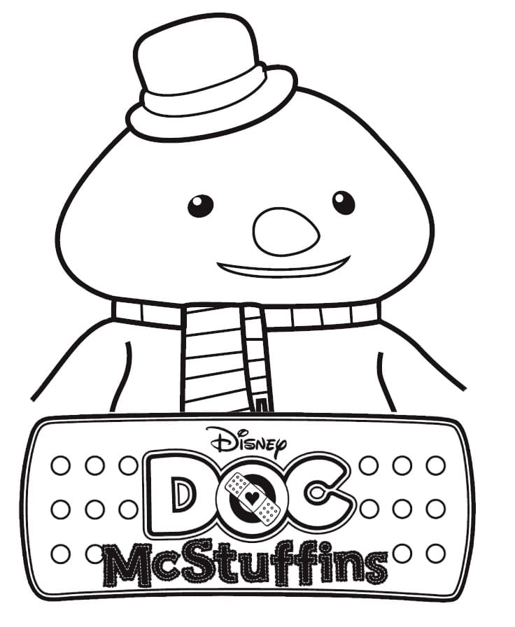 Doktor McStuffins (5) Boyama Sayfası