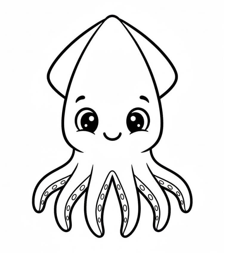 Kalamar Boyama Sayfaları