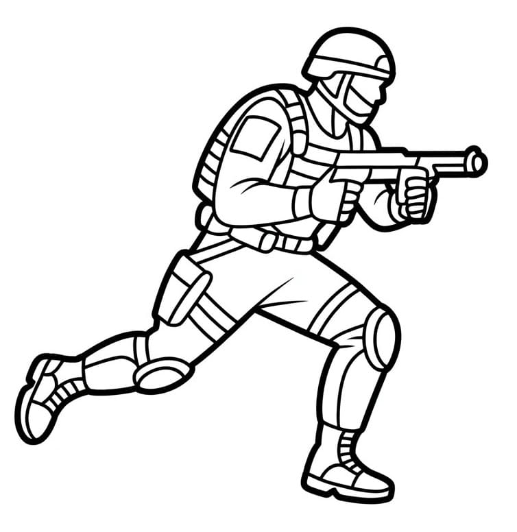 Harika Asker Boyama Sayfası