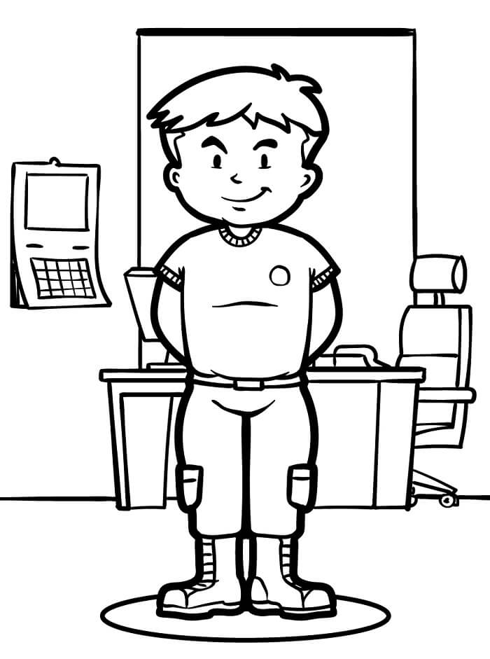 Hediye Asker Boyama Sayfası