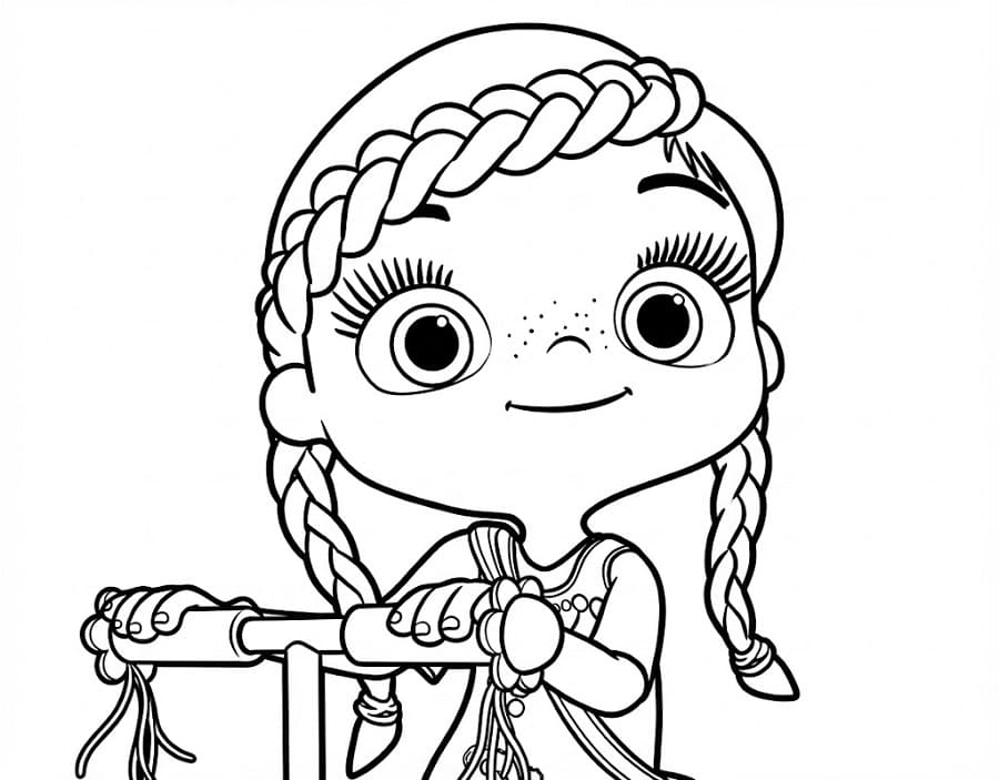 Hediye Wissper Boyama Sayfası