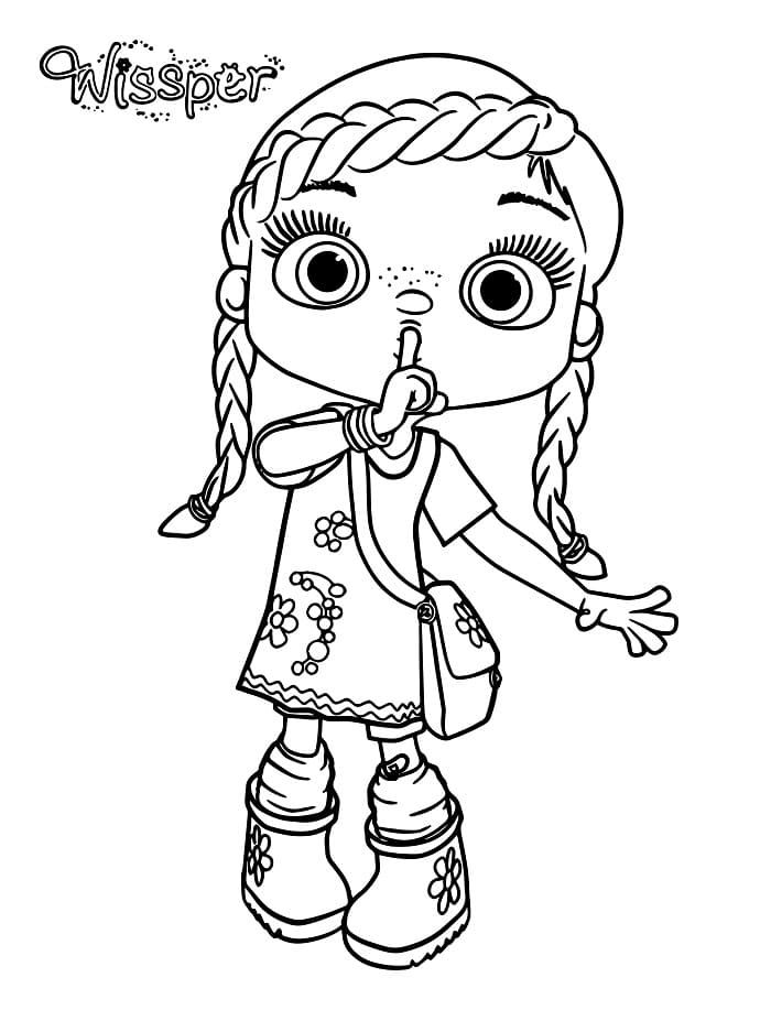 Hoş Wissper Boyama Sayfası