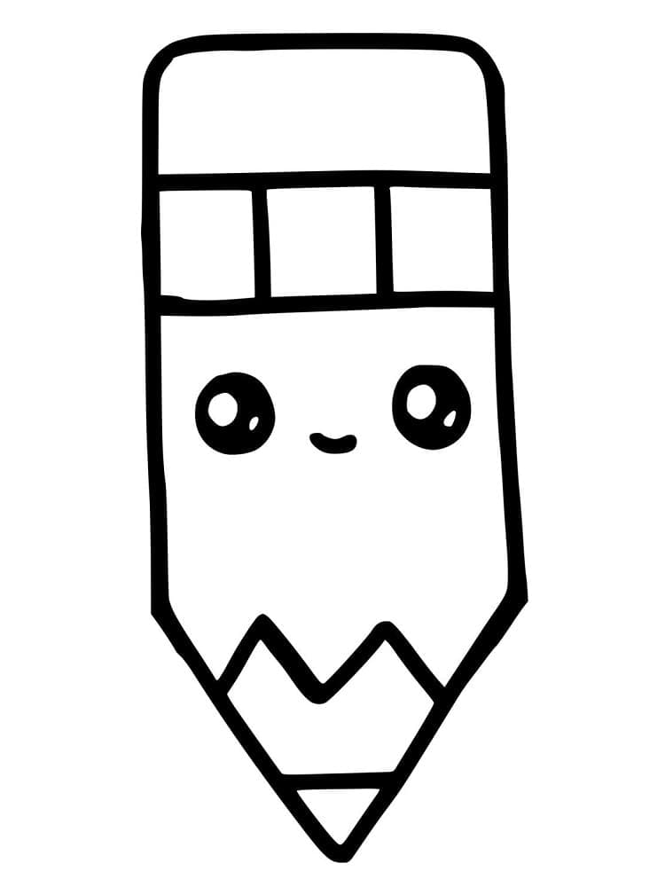 Kawaii Kalem Boyama Sayfası